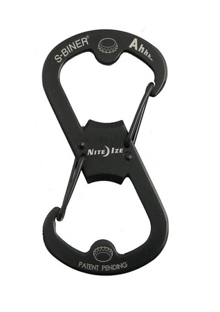 S-Biner Ahhh KeyRack Czarny Nite Ize