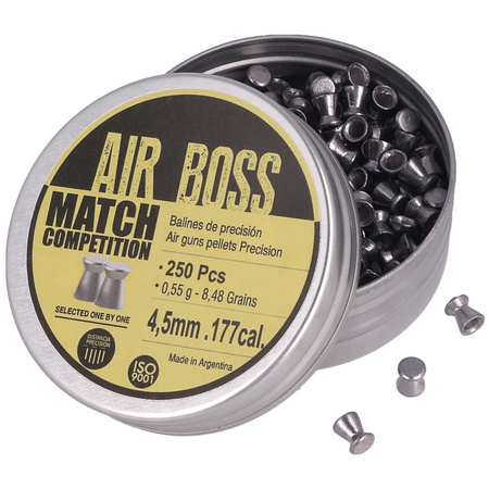 Śrut Apolo Air Boss Match Competition 4.5 mm, 250 szt. 0.55g/8.48gr