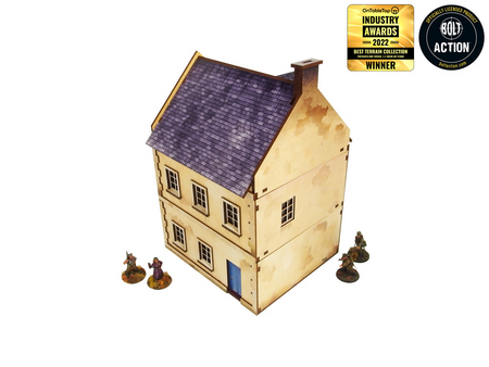 MICRO ART - WW2 NORMANDY TOWNHOUSE 3 (28MM)