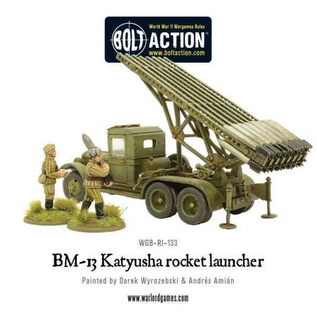 BOLT ACTION BM-13 Katyusha rocket launcher