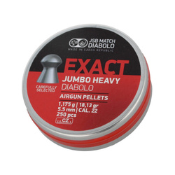 Śrut JSB Exact Jumbo Heavy 5.52mm 250szt