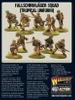 BOLT ACTION Fallschirmjager Squad (Tropical Uniform)