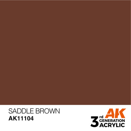 AK Interactive SADDLE BROWN – STANDARD