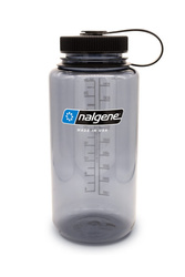 Butelka Wide Mouth Sustain 1,0L Gray / Black Nalgene