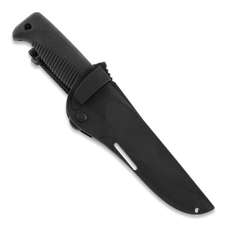 Nóż Peltonen Sissipuukko M07 Ranger Black PTFE - pochwa kompozytowa czarna FJP080