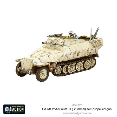 BOLT ACTION Sd.Kfz 251/9 Ausf D (Stummel) half-track