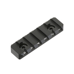 Szyna montażowa Key-Mod/M-LOK Black Castellan
