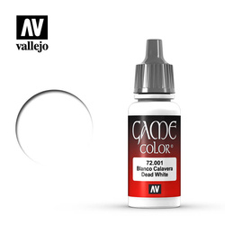 Vallejo: 72.001 - Game Color - Dead White (18 ml)