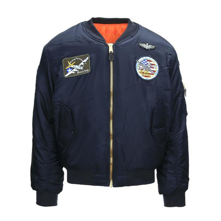 Kurtka MA-1 FLYERS Navy Blue USAF Fostex