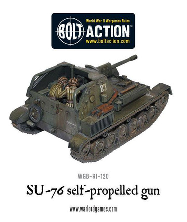 BOLT ACTION Soviet SU-76 Self-Propelled Gun