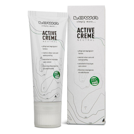 Krem do pielęgnacji obuwia Lowa Active Creme PFC free 75ml transparent