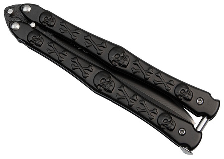 Nóż Motylek BSH ADVENTURE Czarny N-456D