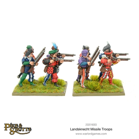 Pike & Shotte Landsknecht Missile Troops