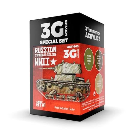 AK Interactive WWII RUSSIAN STANDARD COLORS