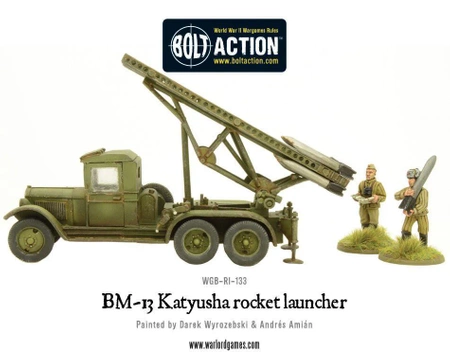 BOLT ACTION BM-13 Katyusha rocket launcher