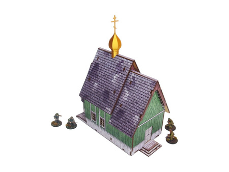 MICRO ART - WW2 Ostfront Village Tserkov (1) (28mm)