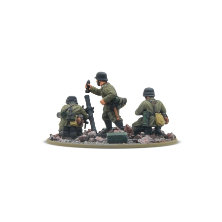 BOLT ACTION German Veteran Infantry Medium Mortar Team