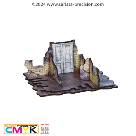 SARISSA PRECISION - Destroyed City Ground Floors - Mixed x2 - Full Colour