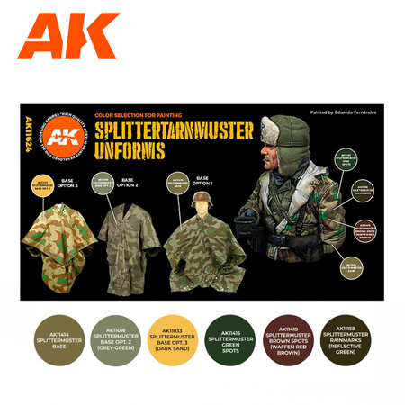 AK Interactive SPLITTERTARNMUSTER UNIFORMS