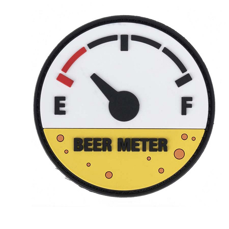 Naszywka 3D PVC Beer meter 101 INC