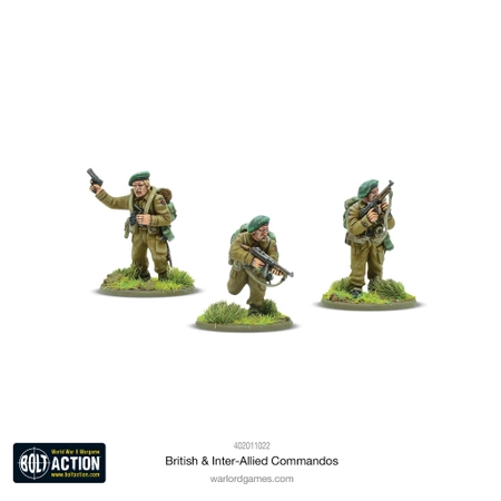 BOLT ACTION British & Inter-Allied Commandos 