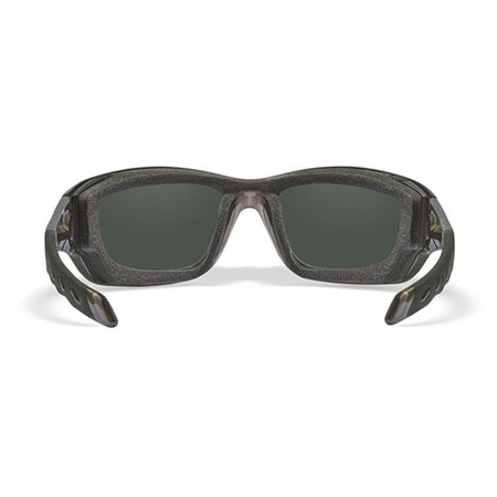 Okulary Wiley X GRAVITY Black Frame Polarized Blue
