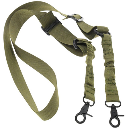 Zawieszenie 2-punktowe CQB Zielone