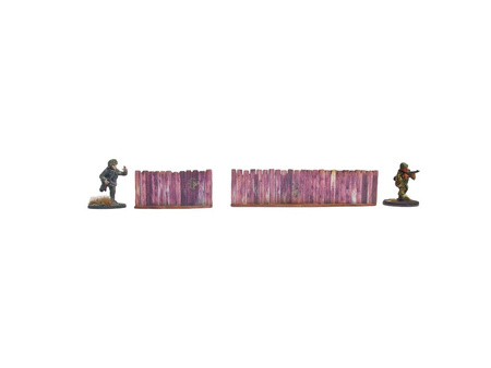 MICRO ART - WW2 Ostfront Village Low Fence (18) (28mm)