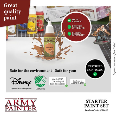 Army Painter Starter Paint Set - Zestaw farb