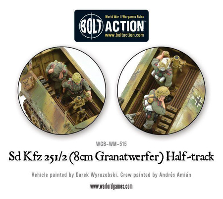 BOLT ACTION Sd.Kfz 251/2 Ausf D (8cm Granatwerfer) Half Track