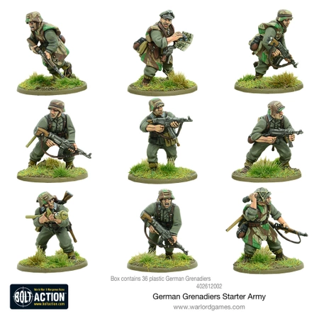 BOLT ACTION German Grenadiers Starter Army