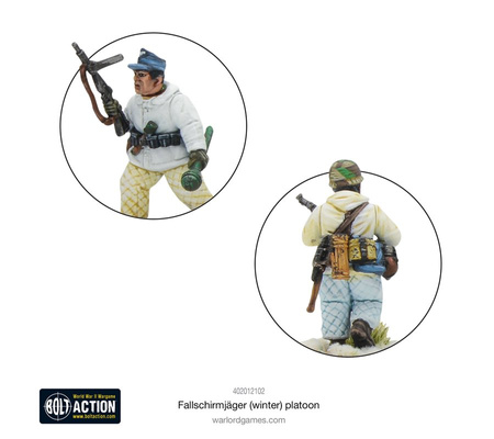 BOLT ACTION Fallschirmjäger Winter Infantry