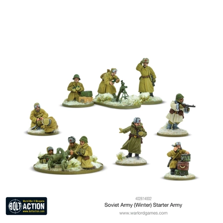 BOLT ACTION Soviet Army (Winter) starter army