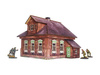 MICRO ART - WW2 Ostfront Village Forester 's Dacha (1)