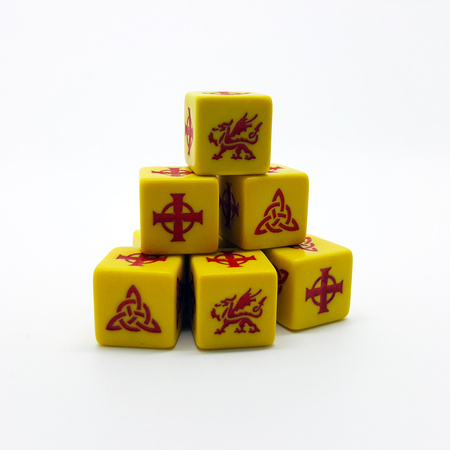 SAGA Celtic Dice - Welsh
