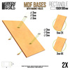 GSW - MDF Bases - Rectangular 100x150mm x2