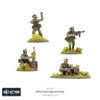 BOLT ACTION Afrika Korps Support Group (HQ, Mortar & MMG)