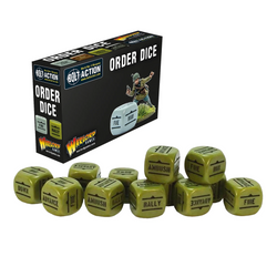 BOLT ACTION Orders Dice Pack - Green