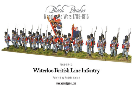 Black Powder Napoleonic British Line Infantry (Waterloo campaign)