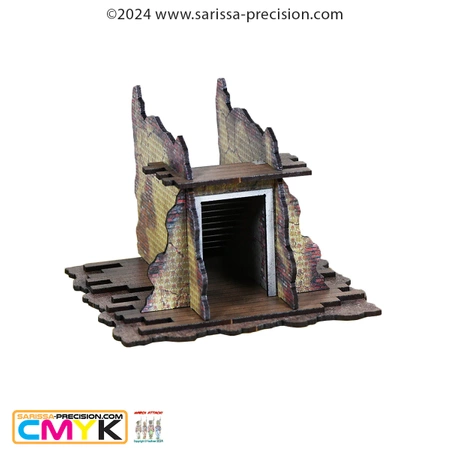 SARISSA PRECISION -Destroyed City Stairs - Full Colour