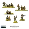 BOLT ACTION Afrika Korps Support Group (HQ, Mortar & MMG)
