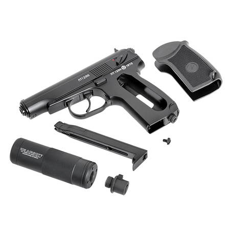 Pistolet ASG Makarov GNB PM2 Black ICS