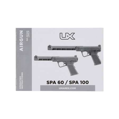 Pistolet wiatrówka Umarex SPA 100 4,5 mm