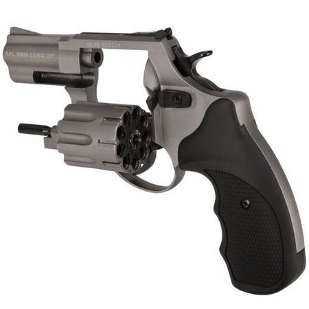 REWOLWER ALARMOWY ZORAKI K-6L BAS LUFA 2,5" Kal. .22 Long Blank Tytanowy