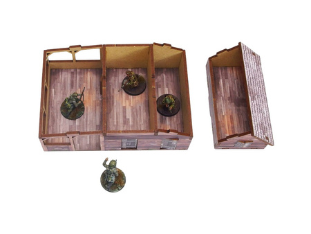 MICRO ART - WW2 Ostfront Village Workshop (1) (28mm)