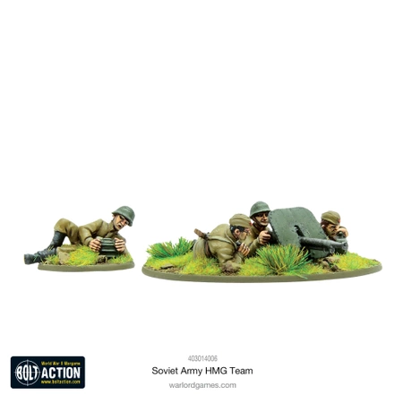 BOLT ACTION Soviet Army HMG team