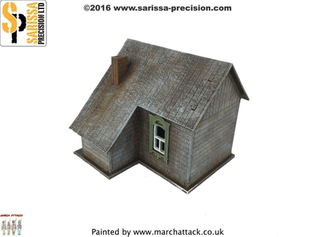 SARISSA PRECISION - RUSSIAN VILLAGE HOUSE #2 (28MM)