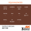 AK Interactive SADDLE BROWN – STANDARD