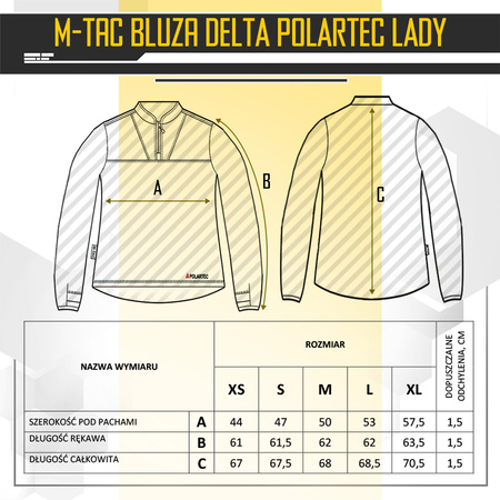 M-Tac Bluza Delta Polartec Lady Dark Olive