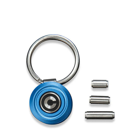 Brelok do kluczy Civivi Pocket Key Coin Organizer Blue Aluminium by Ostap Hel (C23056-2)